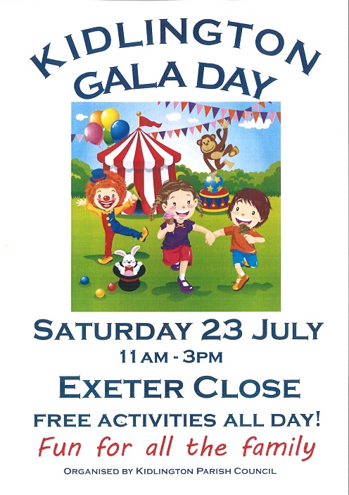 Gala day poster 2022