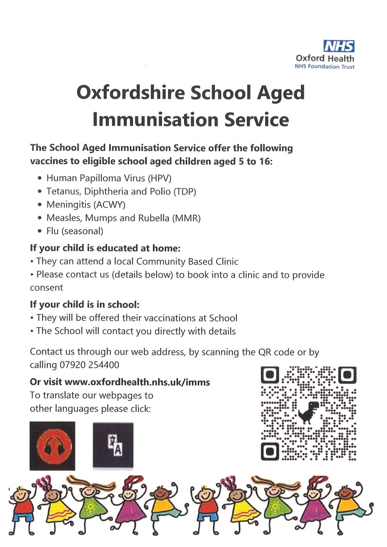 Immunisation Flyer