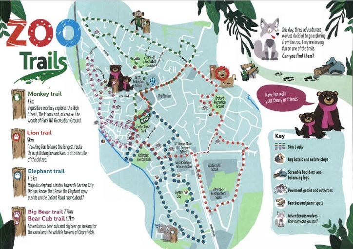 Zoo Trail Map